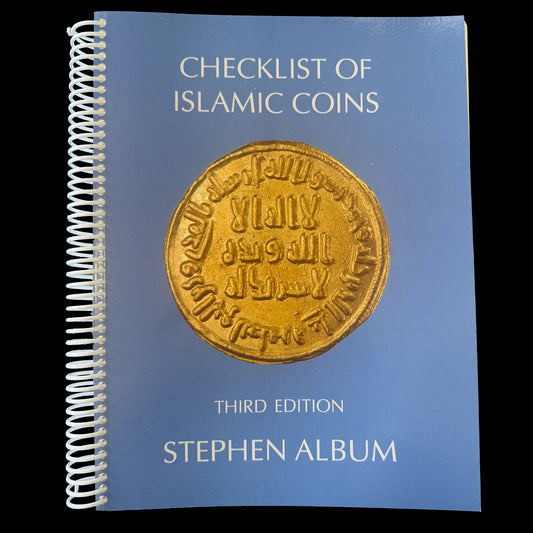 Album, Stephen - Checklist of Islamic Coins - 3rd Edition (2011) - Spiral-Bound